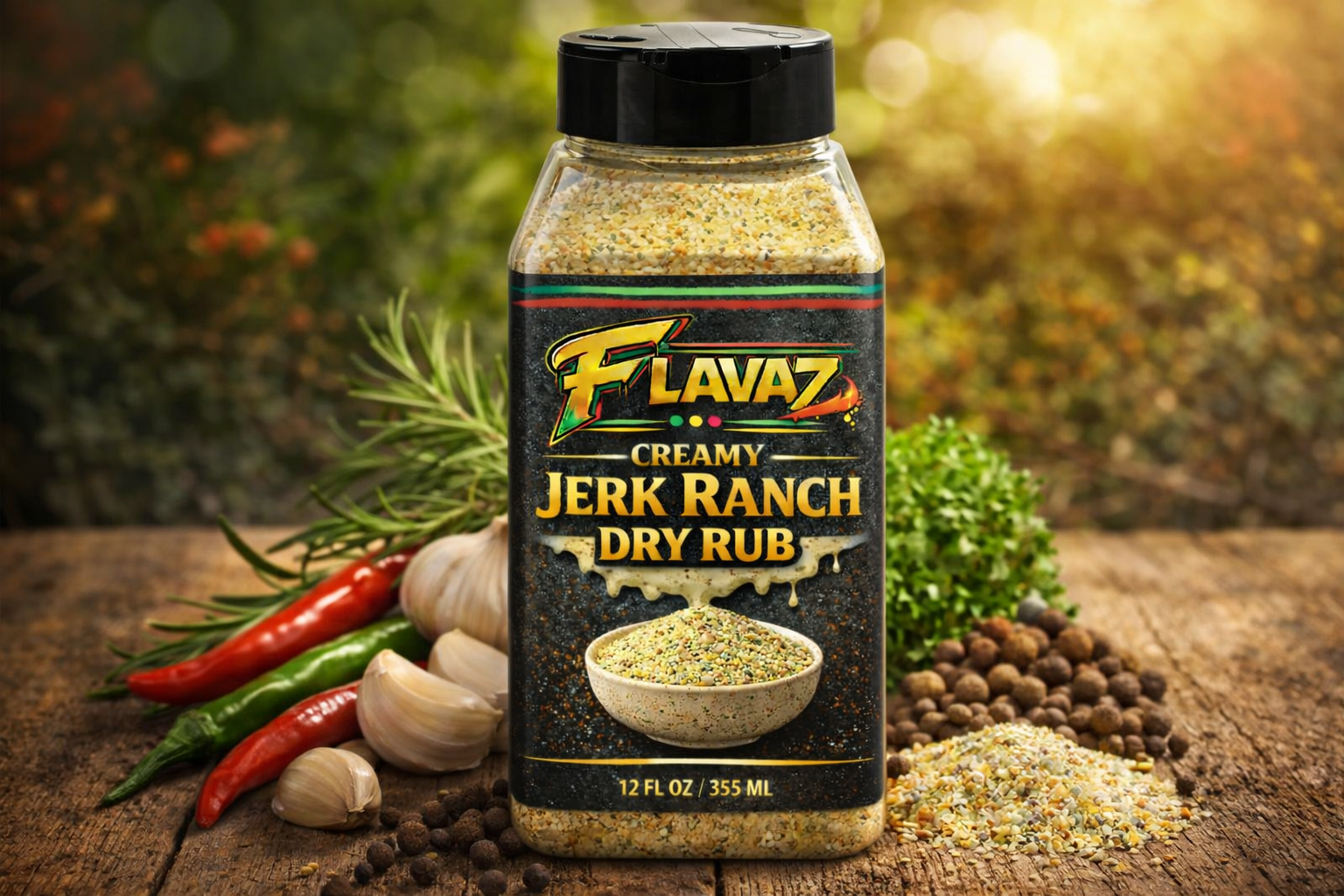 FLAVAZ Creamy Jerk Ranch Dry Rub
