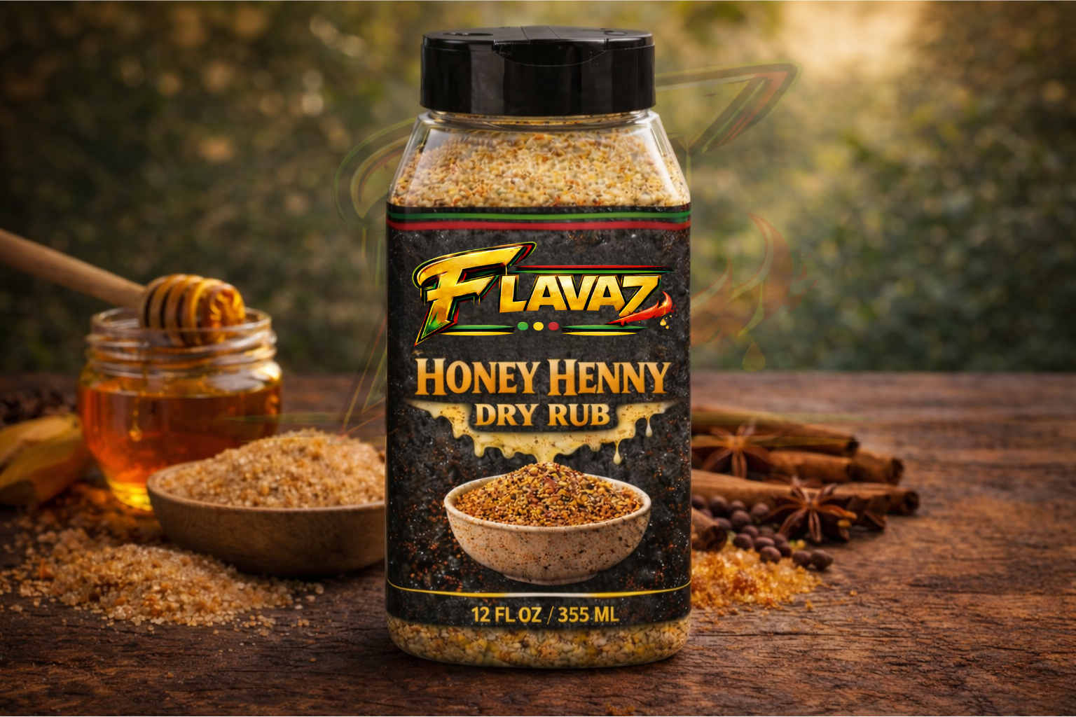 FLAVAZ Honey Henny Dry Rub