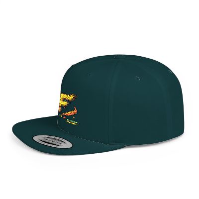 It's FLAVAS! Flat Bill Snapback Hat – Bold F Logo Streetwear Cap