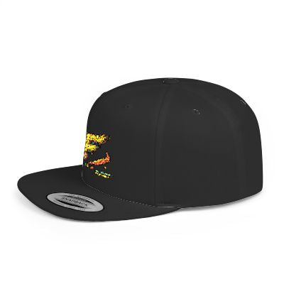 It's FLAVAS! Flat Bill Snapback Hat – Bold F Logo Streetwear Cap