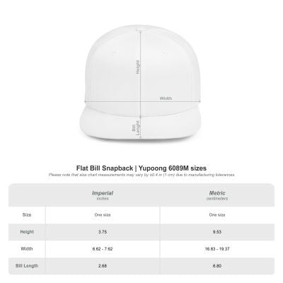 It's FLAVAS! Flat Bill Snapback Hat – Bold F Logo Streetwear Cap